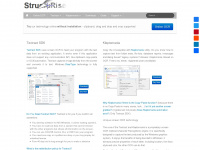 structurise.com Webseite Vorschau