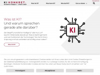 ki-konkret.de Webseite Vorschau