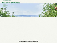 saefte-vom-bodensee.de Webseite Vorschau