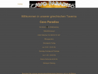 cavo-paradiso.de Webseite Vorschau