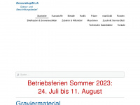 gravurshop24.ch Webseite Vorschau