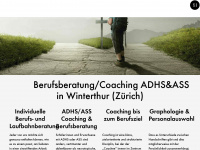 adhs-berufsberatung.ch Webseite Vorschau