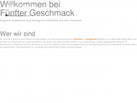 fuenftergeschmack.com Webseite Vorschau