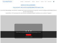 gruendermuetter.com Webseite Vorschau