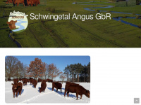 schwingetal-angus.de Webseite Vorschau