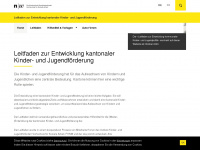 leitfaden-kjf.ch Webseite Vorschau