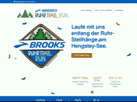 brooks-ruhr-trail-run.de Webseite Vorschau