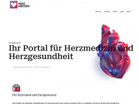 herzmedizin.de Webseite Vorschau