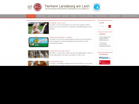 tierschutzverein-landsberg.de Webseite Vorschau