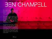 ben-champell.com Webseite Vorschau