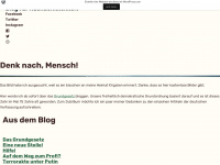 blogfurnachdenklichkeit.wordpress.com Webseite Vorschau