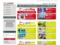 aproflag.de Webseite Vorschau