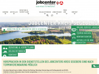 jobcenter-kreis-segeberg.de Webseite Vorschau