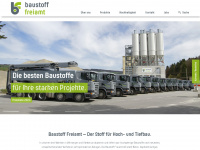 baustoff-freiamt.ch Webseite Vorschau