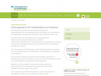 schulungszentrum-notfallmedizin.de Webseite Vorschau