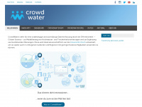 crowdwater.ch Webseite Vorschau