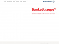 bankettraupe.at Webseite Vorschau