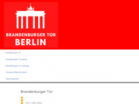 brandenburger-tor-berlin.com Webseite Vorschau