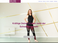 mom-sports.com Webseite Vorschau