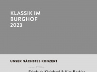 klassikinklagenfurt.at Webseite Vorschau