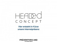headed-concept.com Webseite Vorschau