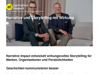 narrative-impact.com Webseite Vorschau