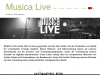 musica-live.de Webseite Vorschau