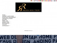 rrmediasolution.com Webseite Vorschau