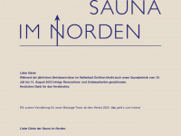 saunaimnorden.ch Webseite Vorschau