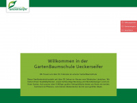 gartenbaumschule-ueckerseifer.de Webseite Vorschau