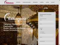 yakamoz-restaurant.de Webseite Vorschau