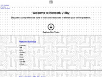 networkutility.73.nu Webseite Vorschau