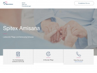 spitex-amisana.ch Webseite Vorschau