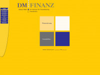 dm-finanz.com Webseite Vorschau