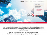 prooffice-gmbh.de Webseite Vorschau