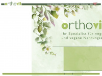 orthovit.de Webseite Vorschau