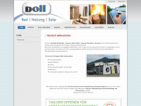 doll-haustechnik.com Webseite Vorschau