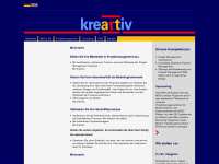 kreartiv.com Webseite Vorschau