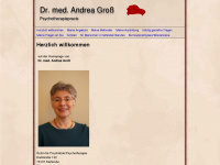dr-andrea-gross.de Webseite Vorschau
