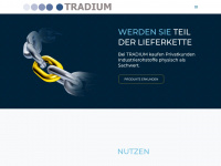 tradium-privat.com Webseite Vorschau