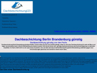 dachbeschichtung123.de Webseite Vorschau