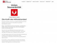 souveraenitaet.org Webseite Vorschau