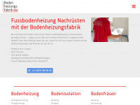 bodenheizungsfabrik.ch Webseite Vorschau