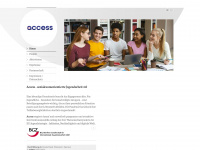 access-youth.eu Webseite Vorschau