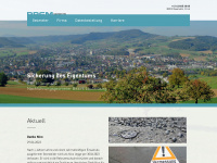 brem-geomatik.ch Webseite Vorschau