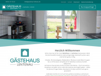 gaestehaus-lentenau.de Webseite Vorschau