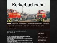 kerkerbachbahn.de Webseite Vorschau