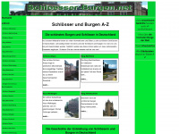 schloesser-burgen.net Webseite Vorschau