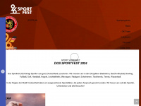 sportfest2024.de Webseite Vorschau