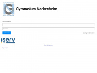 gy-nackenheim.eu Webseite Vorschau
